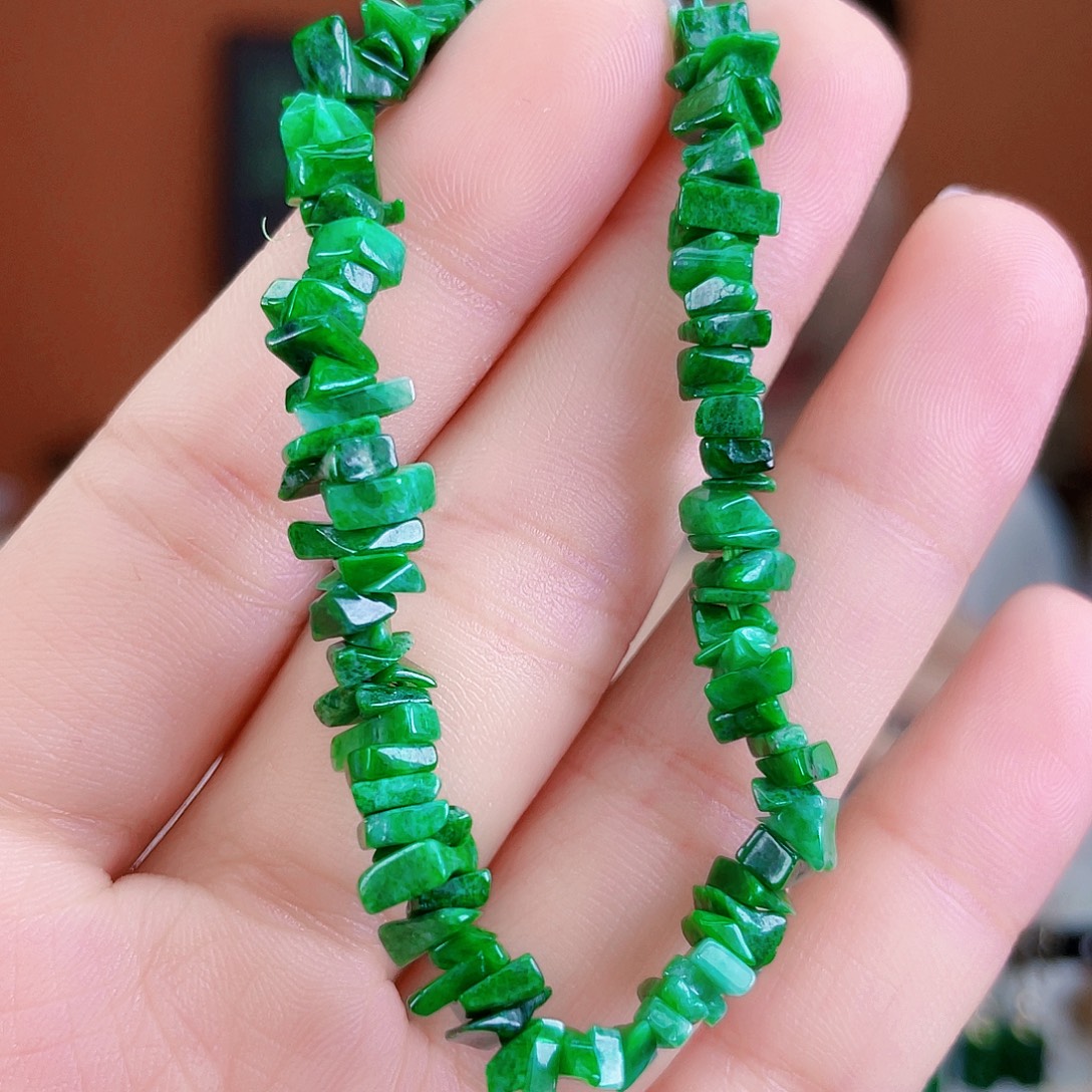 翡翠未镶嵌耳饰饰品