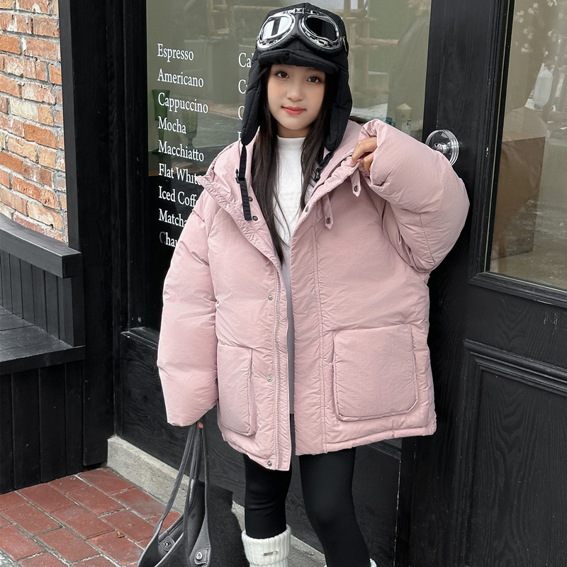 24284女童韩版羽绒服