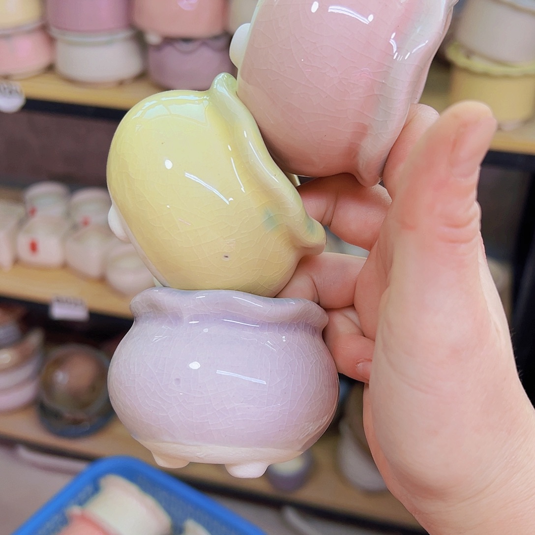 陶瓷花盆当场凑满12包邮