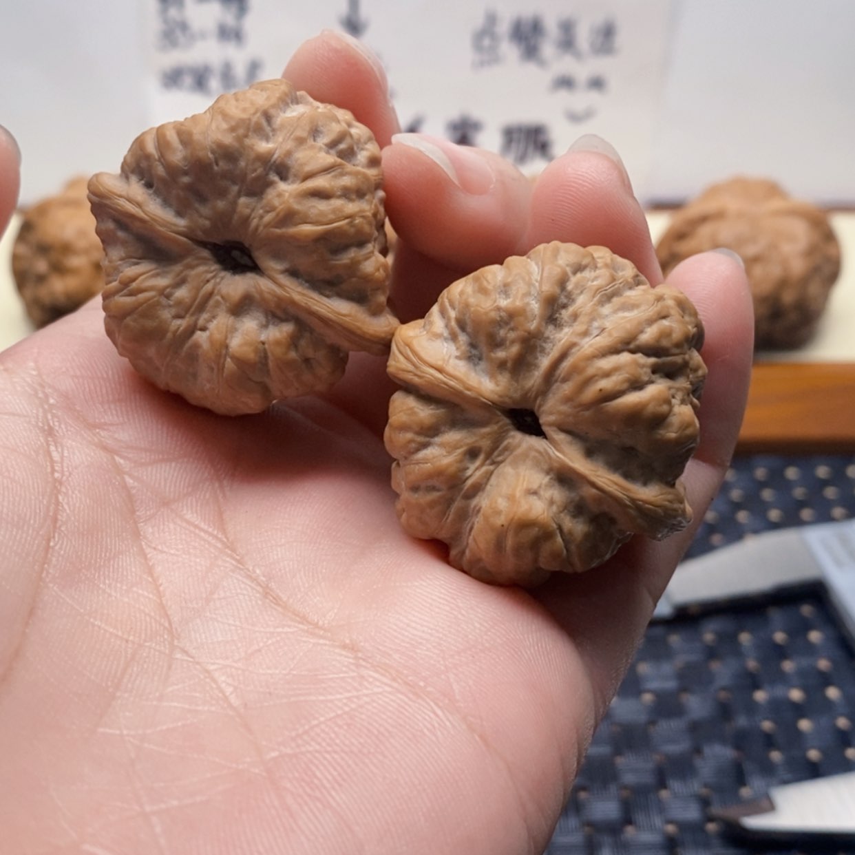 【闪购商品】文玩核桃把件狼*腾全品边35左右