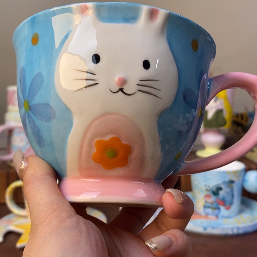 杯景德镇手绘水杯