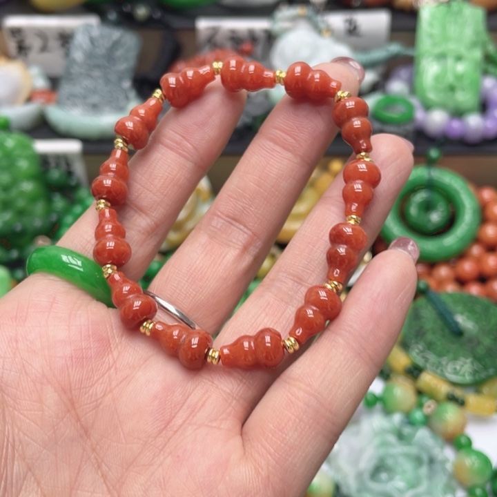 翡翠未镶嵌手链手链12