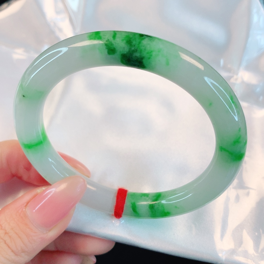 翡翠手镯未镶嵌1103翡翠