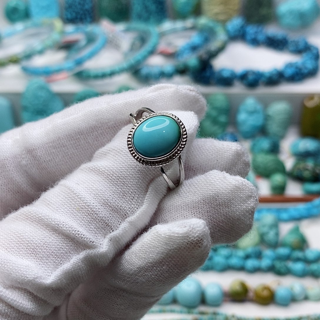 绿松石珠宝奇石未镶嵌