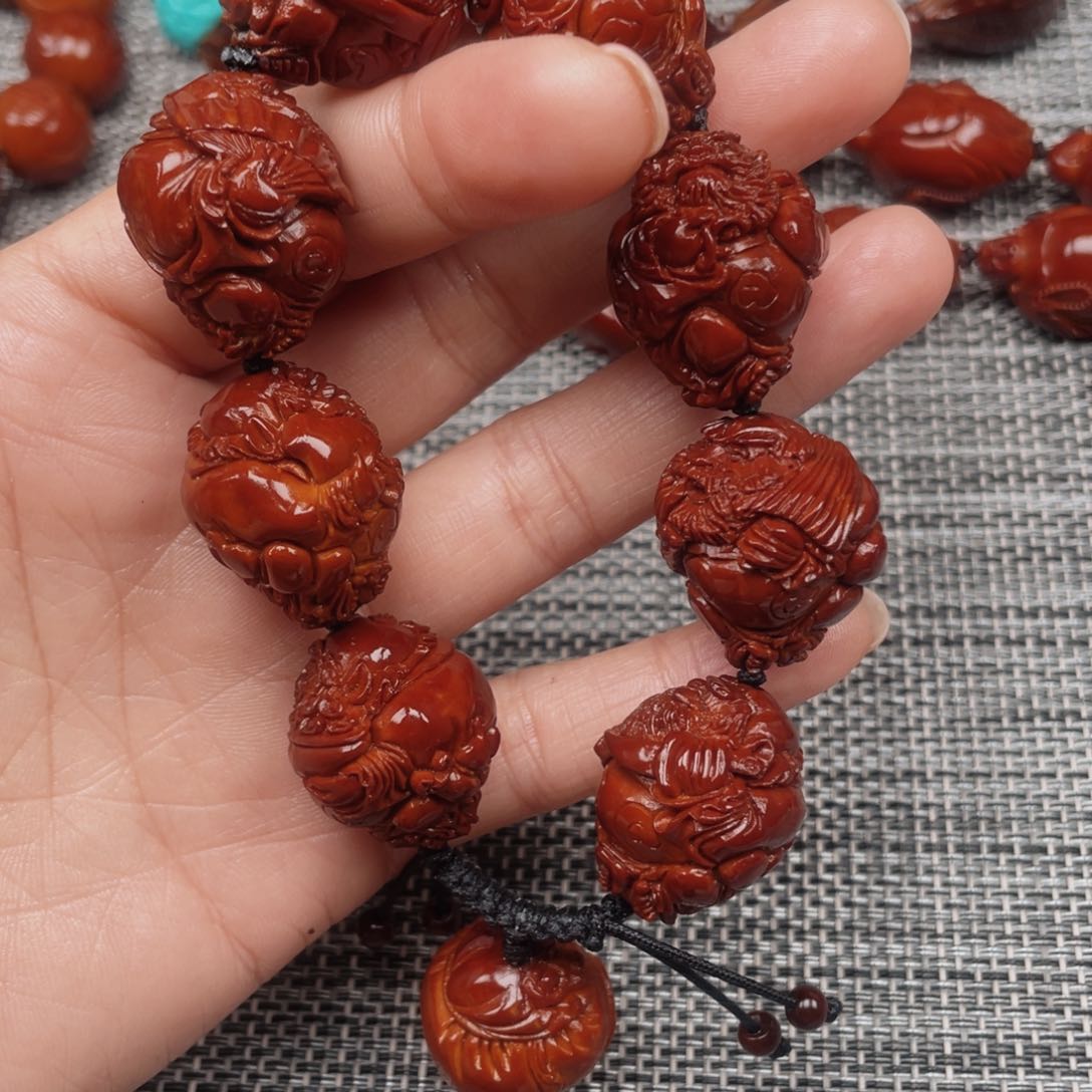 手串/手链橄榄核容**成钟馗23