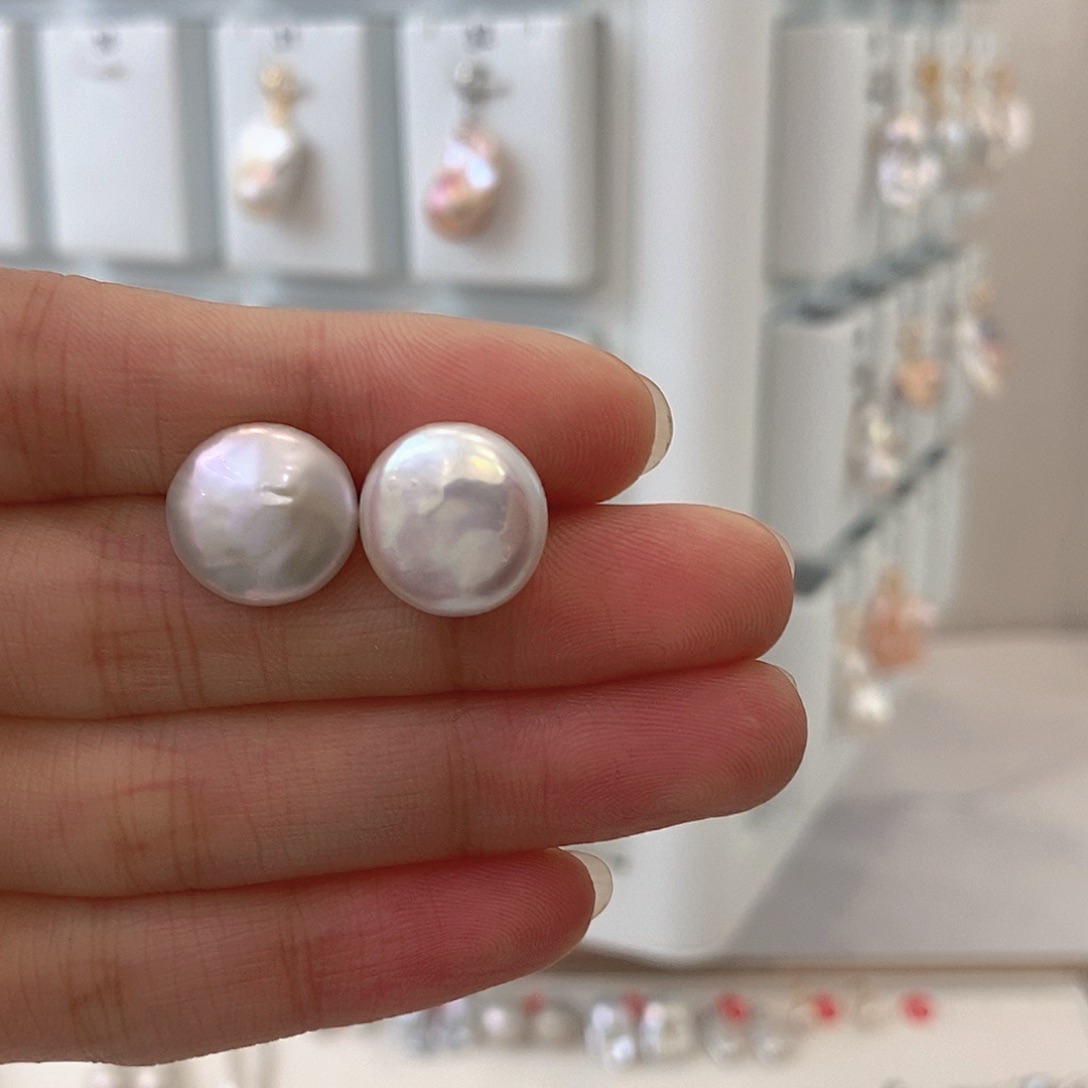 淡水珍珠颈饰银S925镶嵌