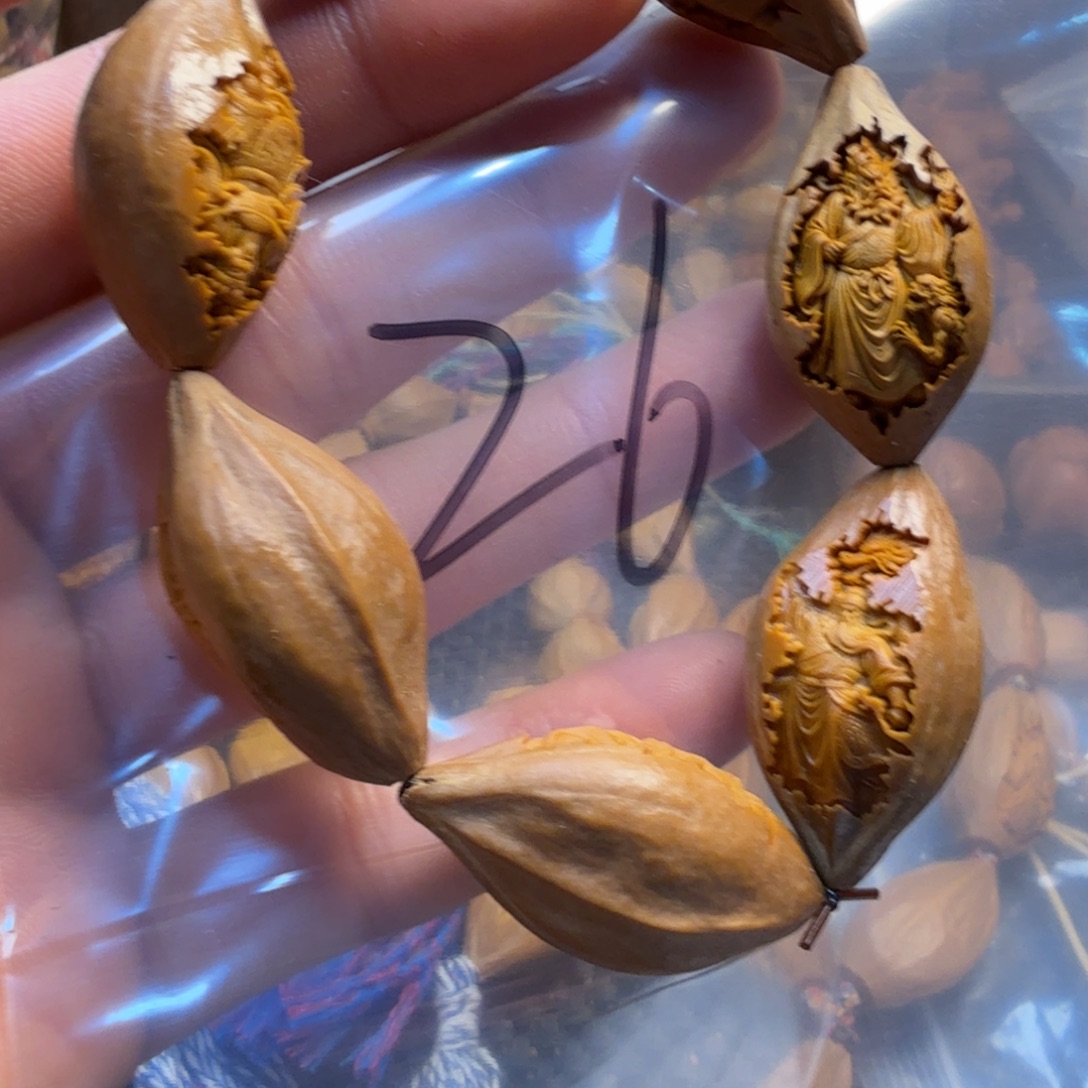 哈***肠橄榄核手串/手链哈哈