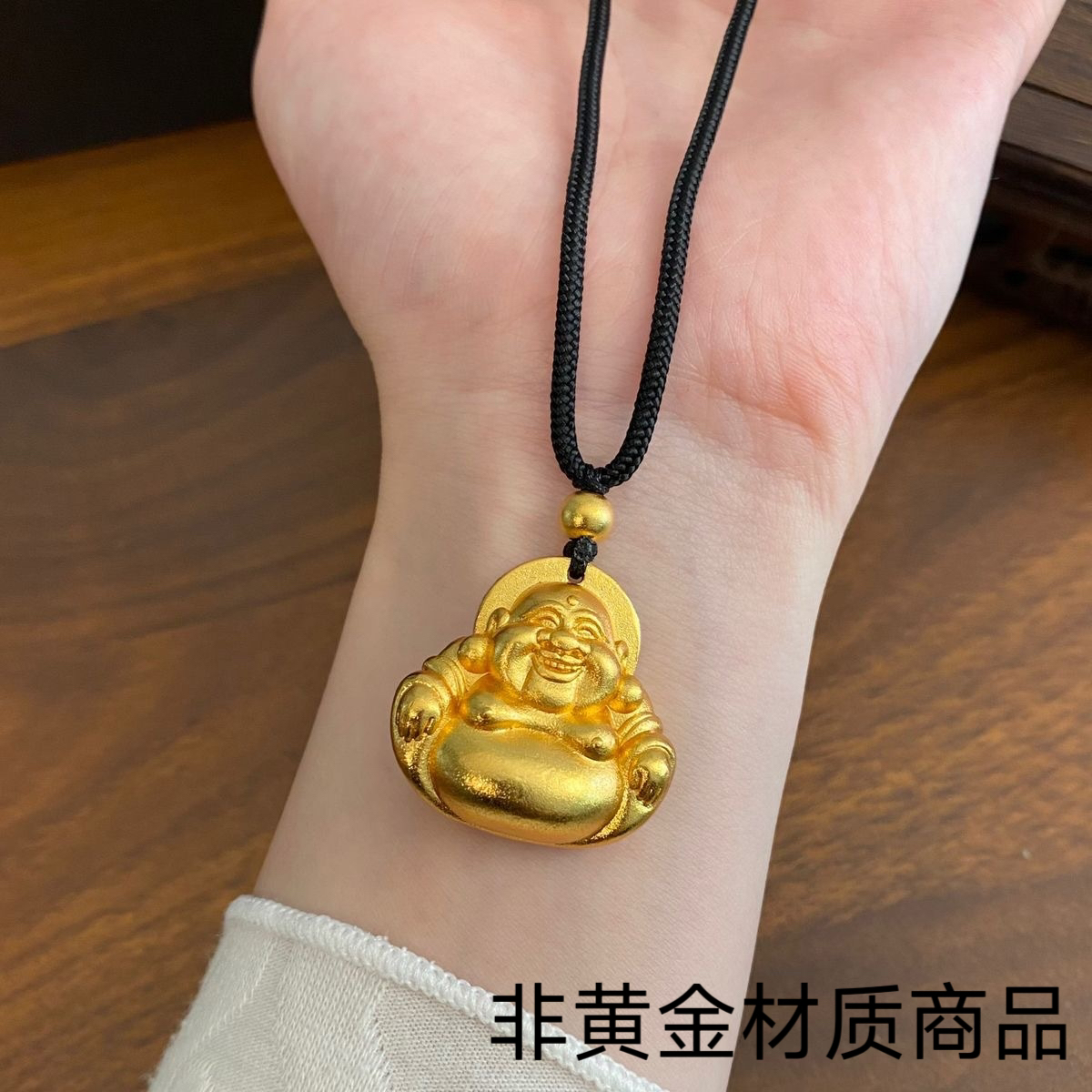 铜合金吊坠 精品大肚弥勒佛吊坠