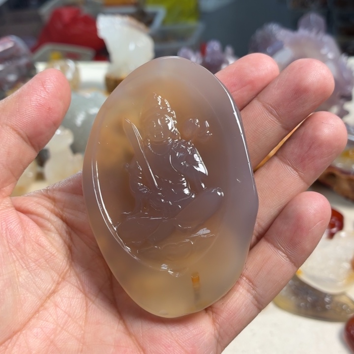 玛瑙/玉髓未镶嵌吊坠(不含链)