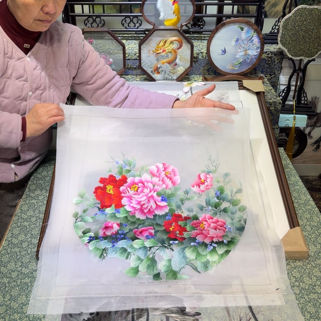 刺绣手工苏绣工艺