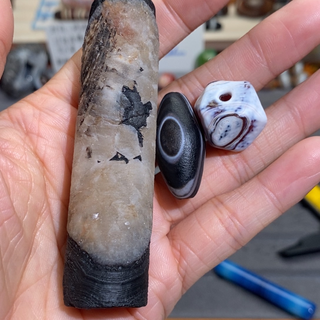 平***海玛瑙/玉髓合金手链