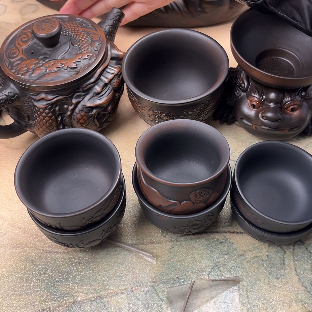 壶赢***?云南紫陶茶壶茶壶