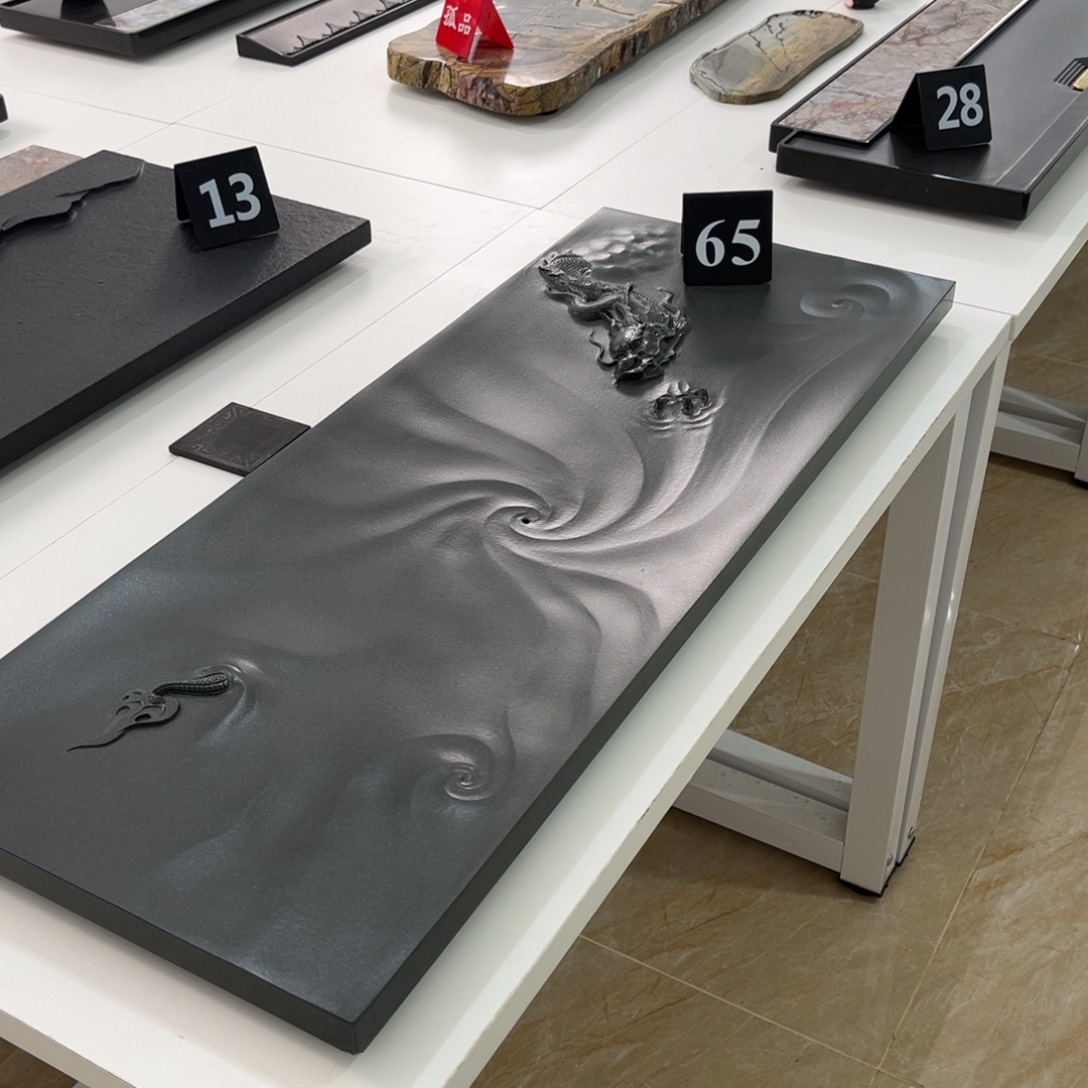 荒*乌金石龙盘尺寸12050。