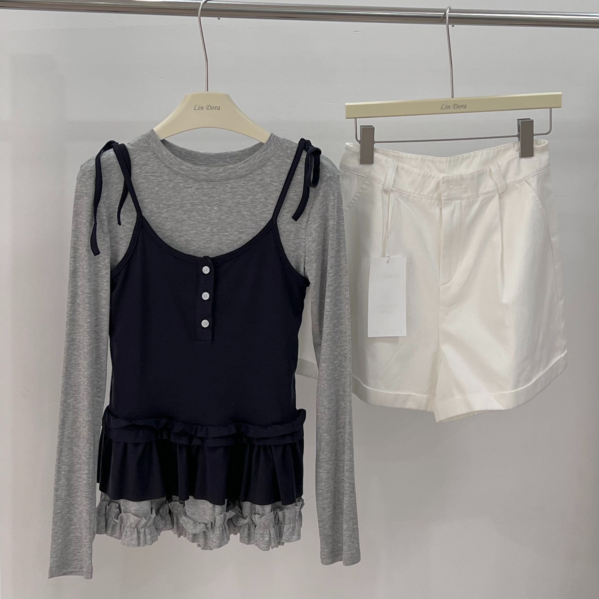 韩系春夏女装档口原标 扣号链接工厂价No退换