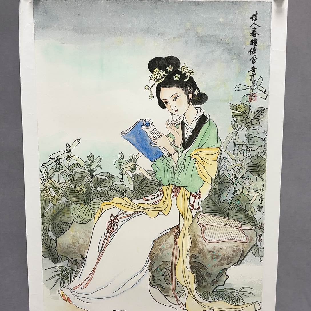 国画亲笔手绘原创1