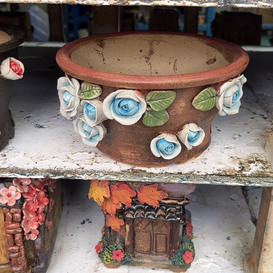 8 号陶然花器手工花盆