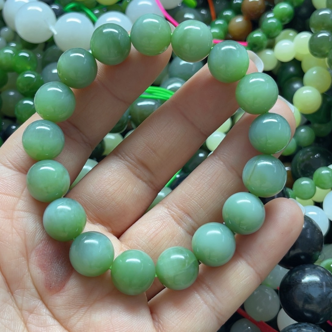 和田玉手链未镶嵌