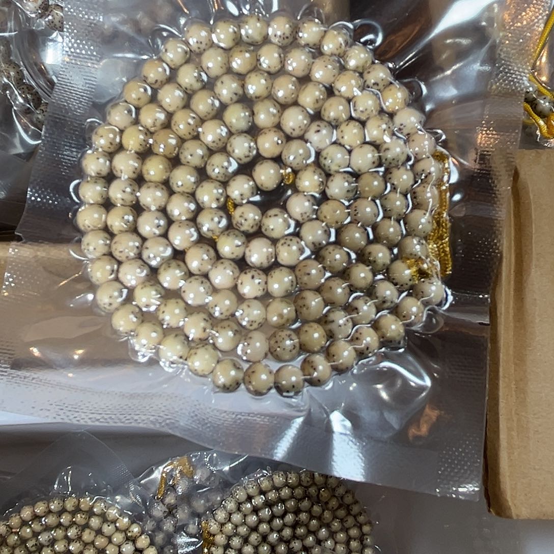 星月菩提吊坠6微氧化有连星，78