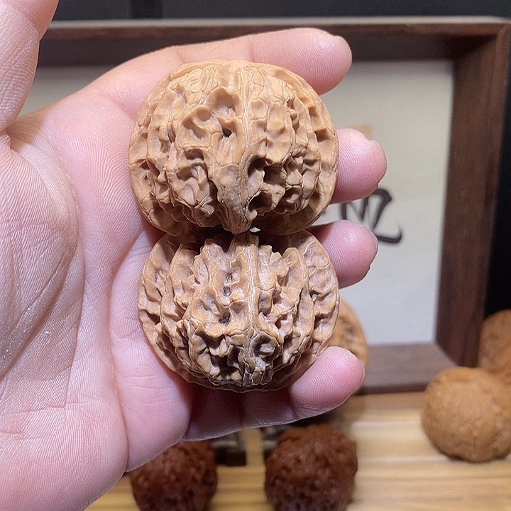 文玩核桃把件41蓟县山地苹果园