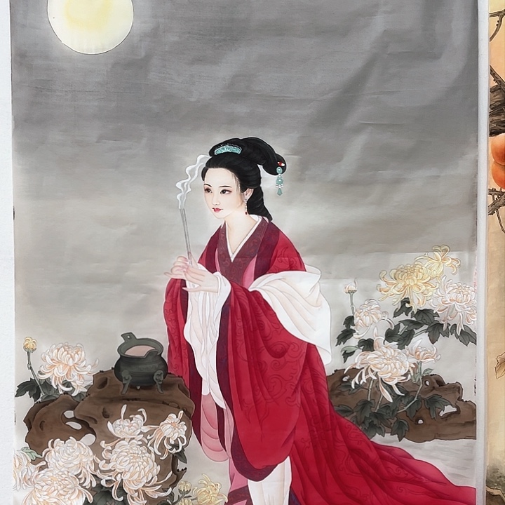 国画工笔画作品工笔画创作作品