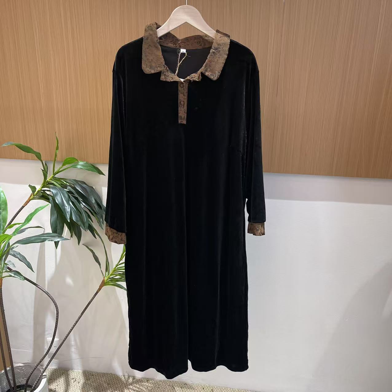 14690新款秋季时尚气质显瘦减龄连衣裙QZ