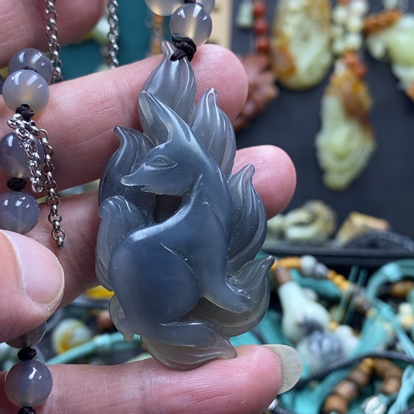 【闪购商品】蛇纹石玉吊坠未镶嵌