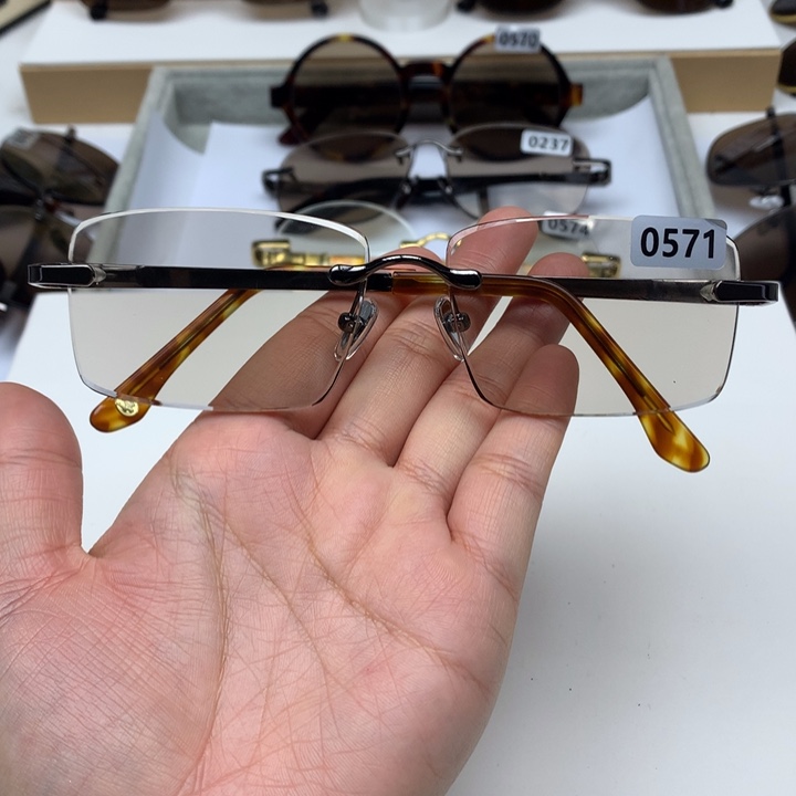 一体款无框茶水晶 0571