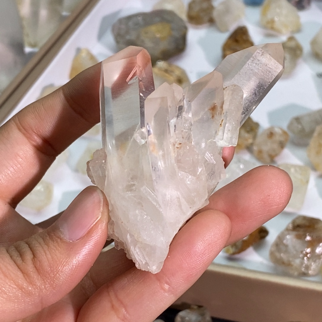 珠宝半成品水晶未镶嵌