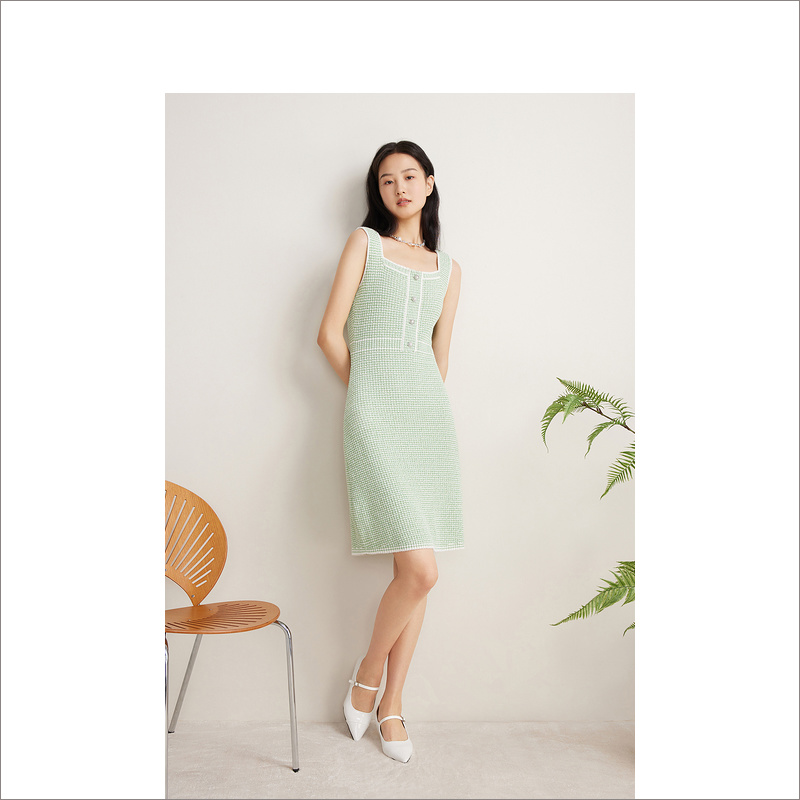 goodland美地女装2024春季新款连衣裙LC34106117