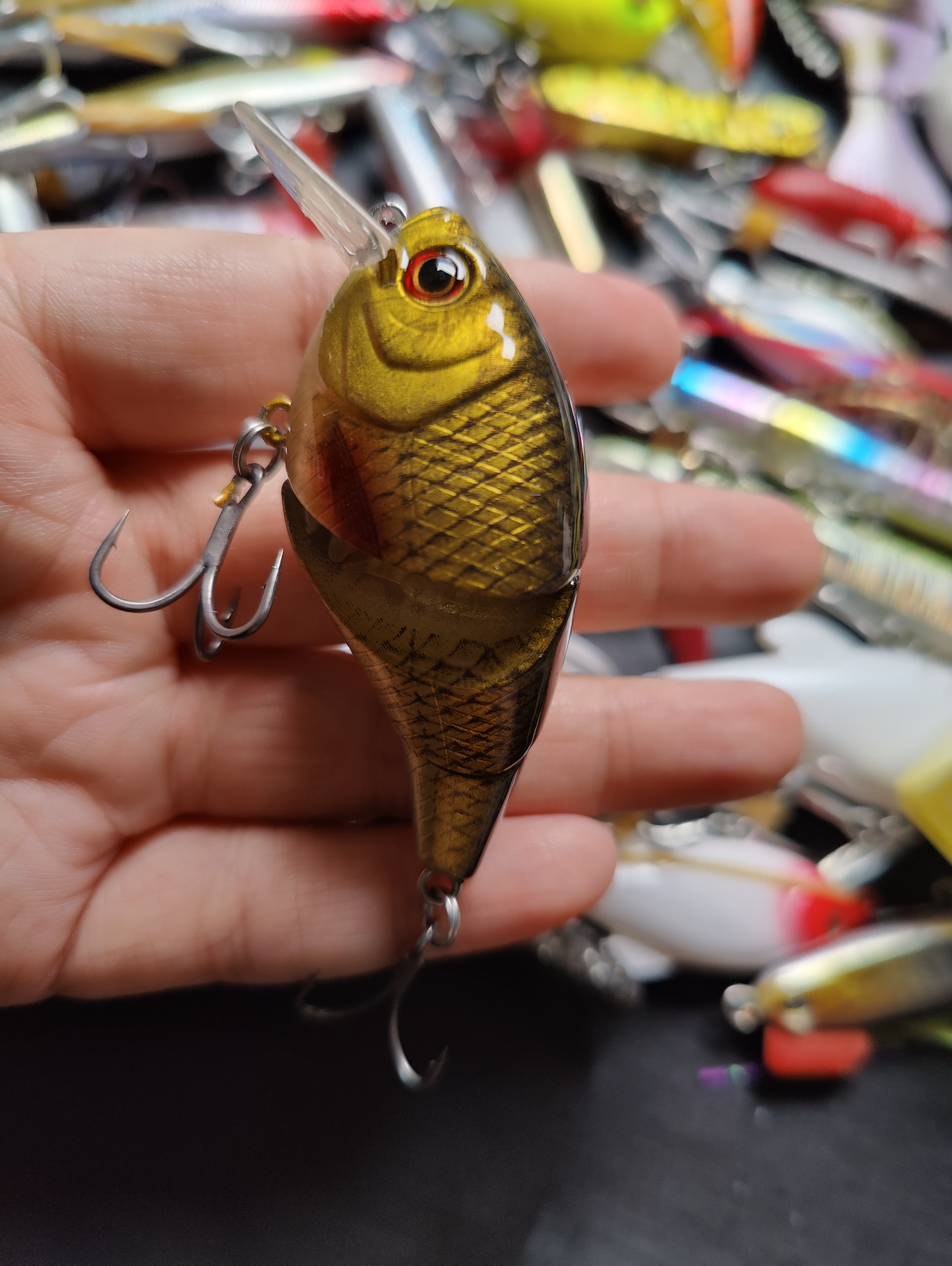 11.5克多节小胖子摇滚胖子路亚饵假饵