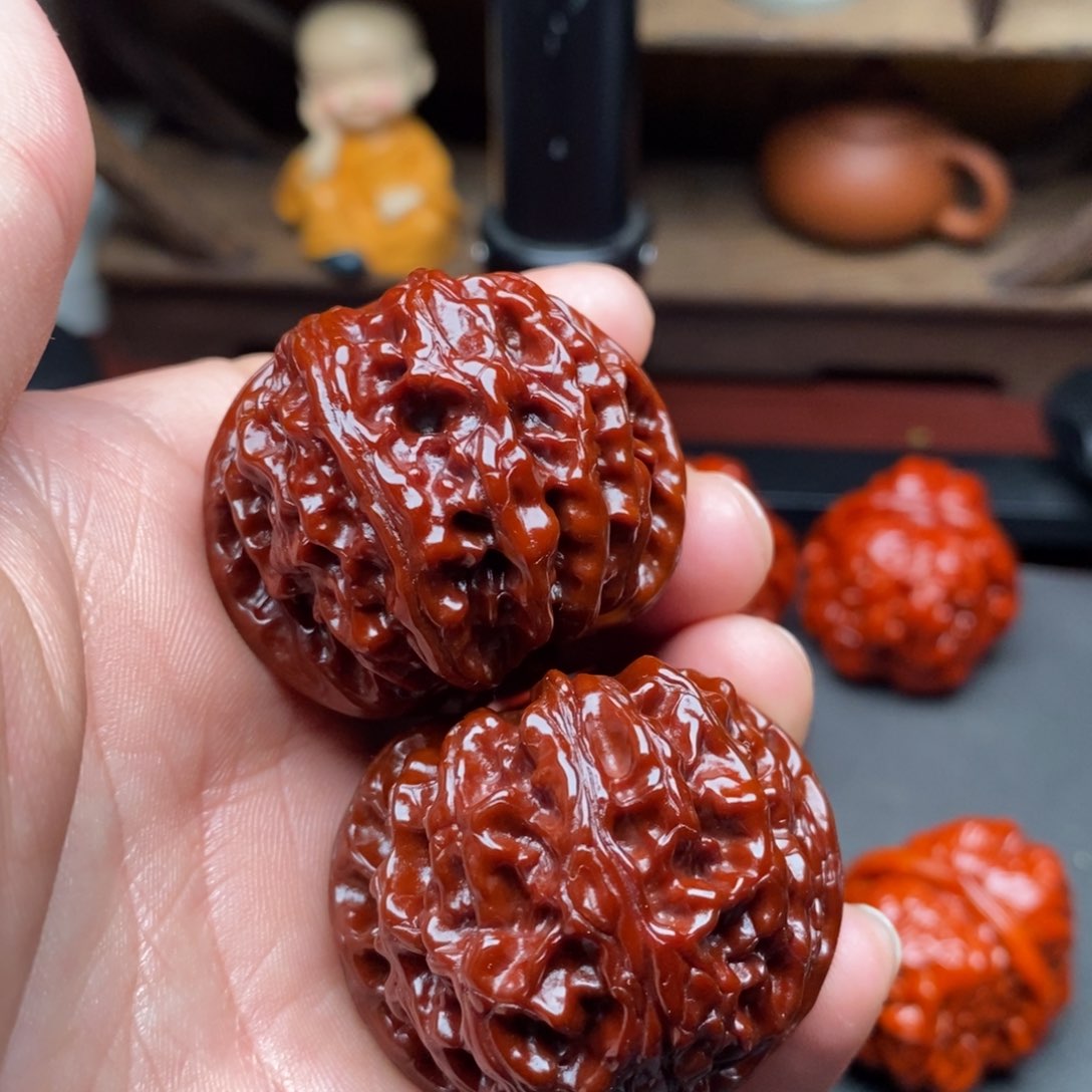 吊坠文玩核桃乔***爸40苹果