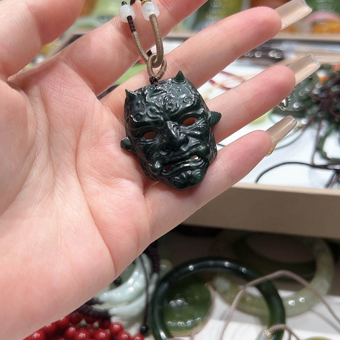 蛇纹石玉手链未镶嵌