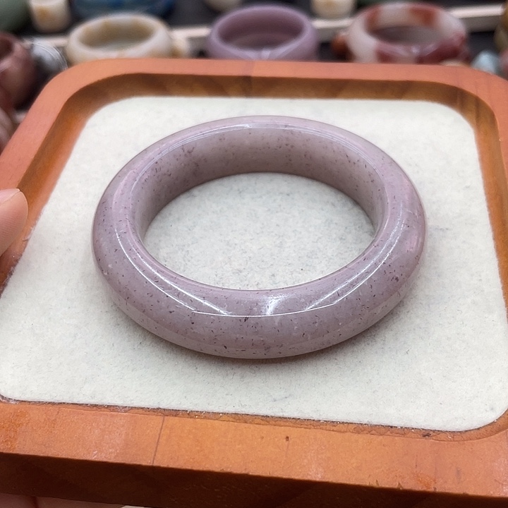 石英质玉圈口57未镶嵌