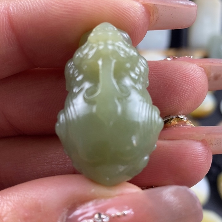 和田玉挂件未镶嵌