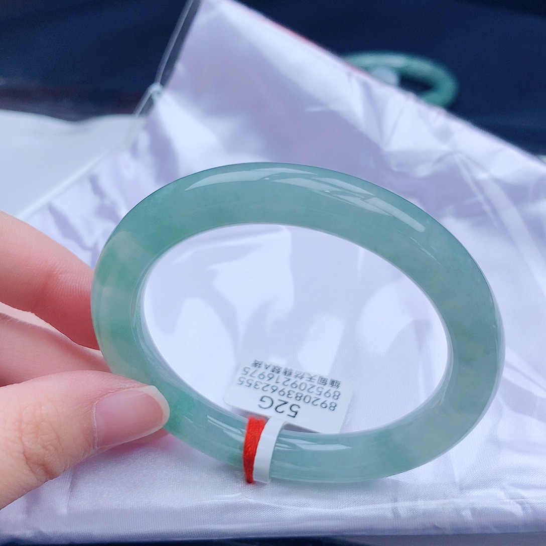 翡翠未镶嵌手镯缅甸天然翡翠a货手镯