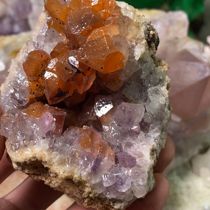 紫晶未镶嵌大型摆件（非配饰）