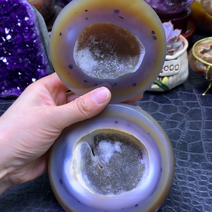 水晶彩晶抛光盆未镶嵌