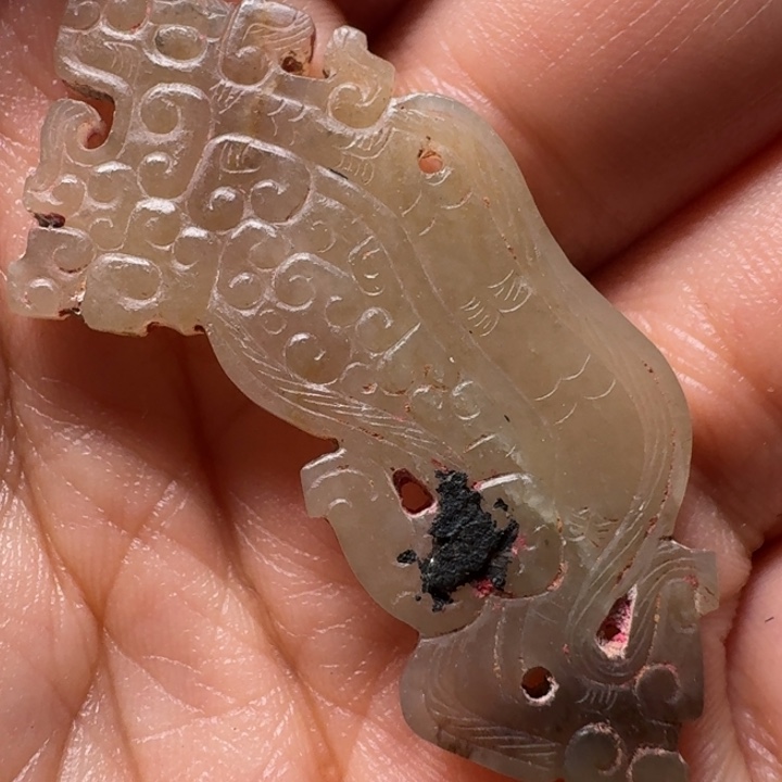 和田玉（糖玉）未镶嵌挂件姜****目