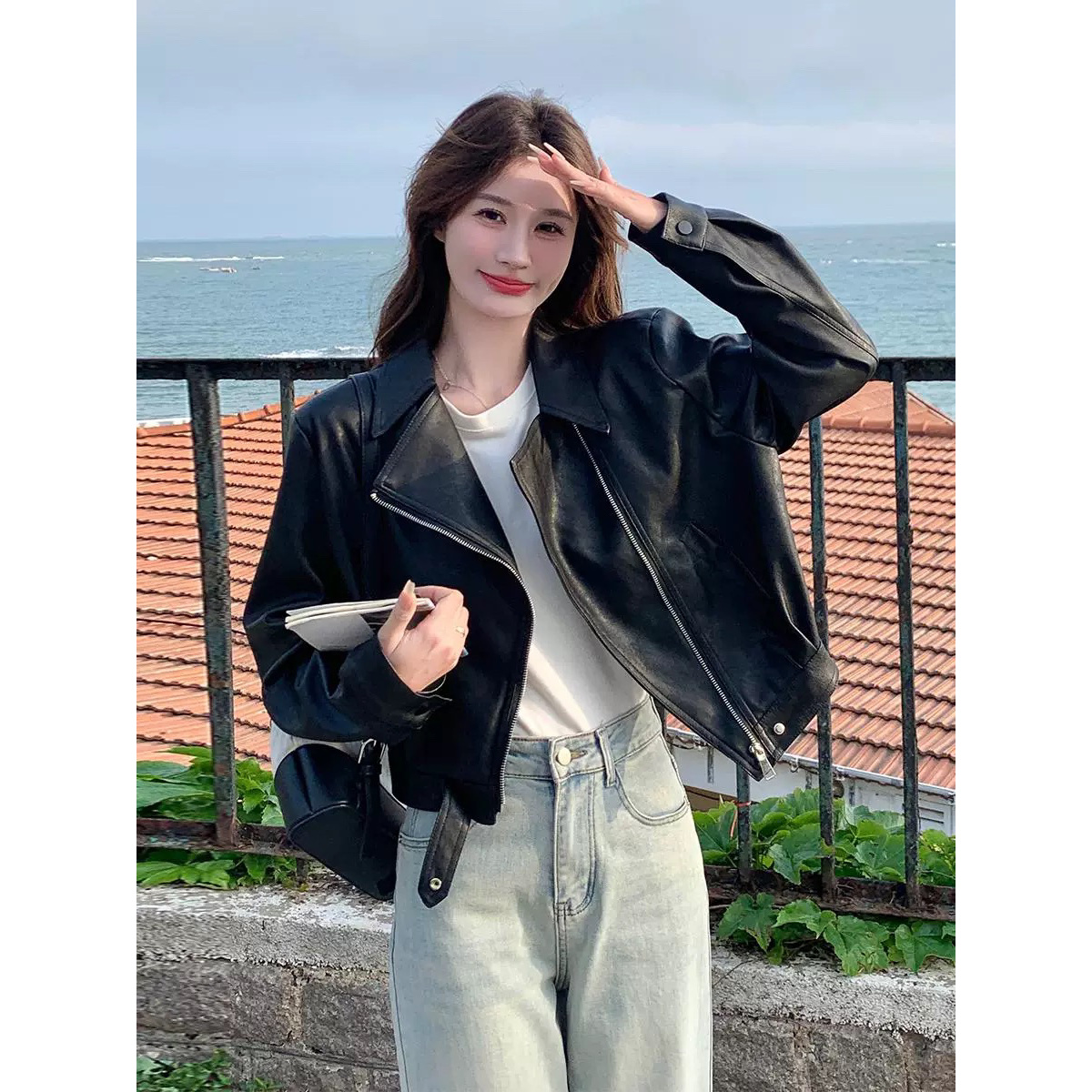 【秋冬推荐】小皮衣外套女秋冬新款气质夹克短款上衣ins潮