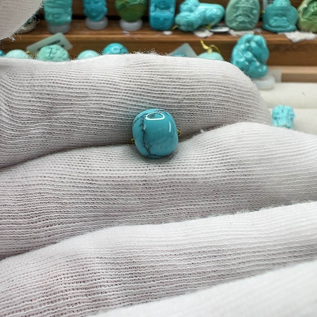 绿松石老型珠 未镶嵌