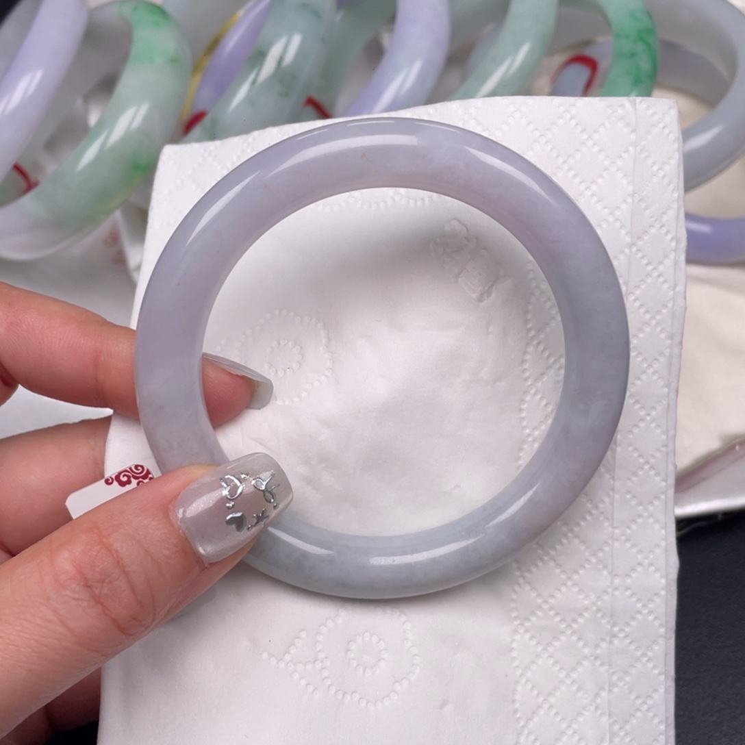 翡翠未镶嵌手镯007