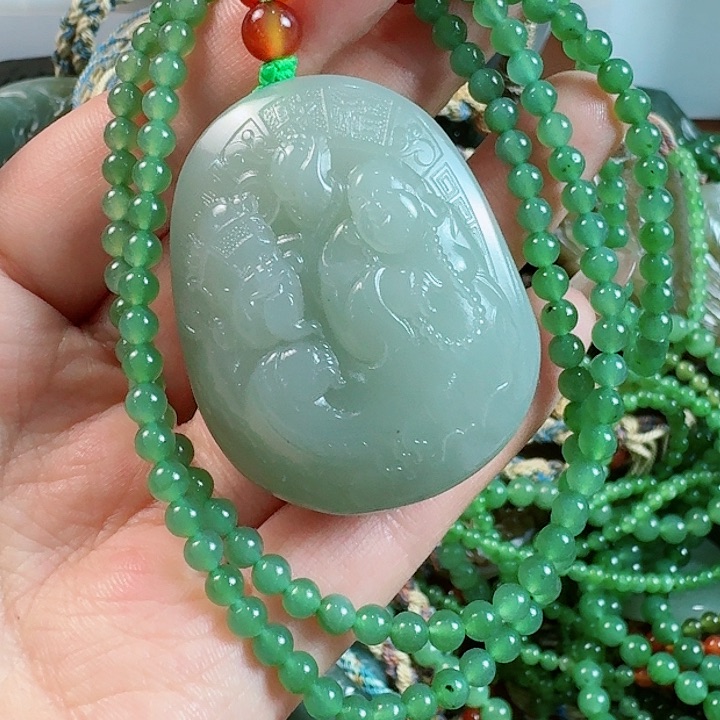 和田玉挂件未镶嵌