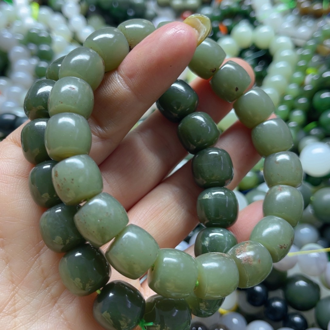 和田玉手链未镶嵌