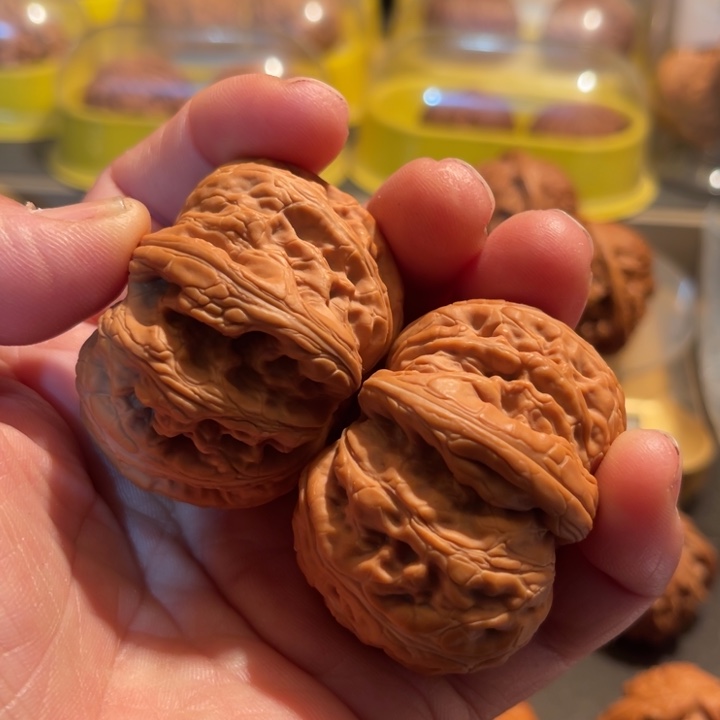 文玩核桃把件全品平谷元宝48➕