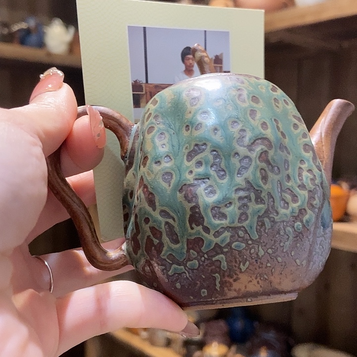 柴烧老岩泥高端茶器