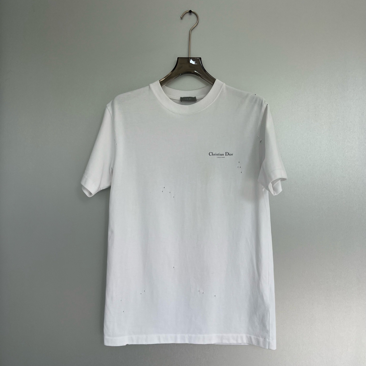 未使用 DIOR/迪奥 25新款蓝铃花短袖Xs码（北京）