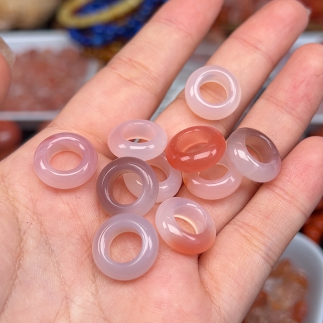 玛瑙/玉髓未镶嵌吊坠(不含链)