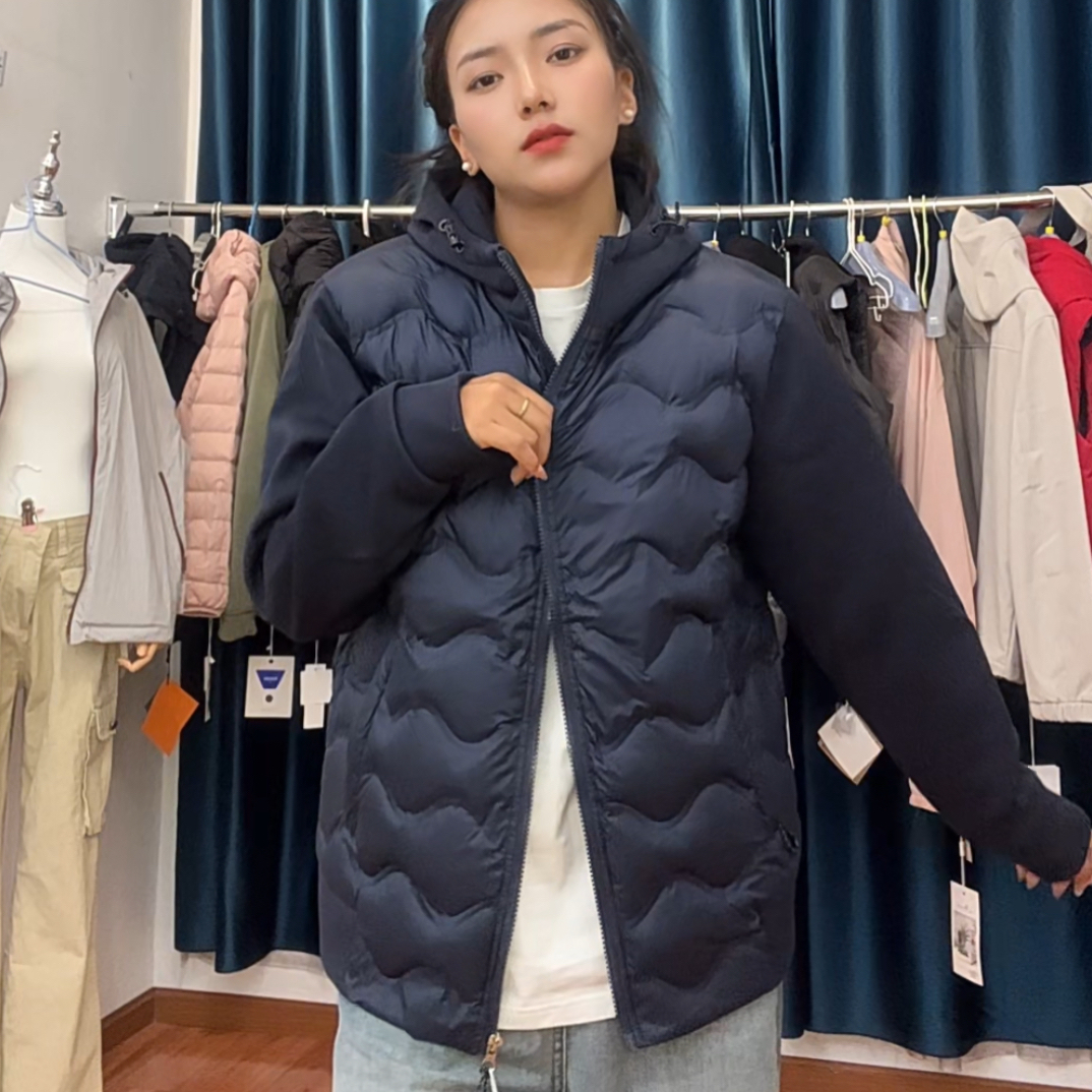 休闲风合格品短款常规款户外运动秋冬宽松加厚550