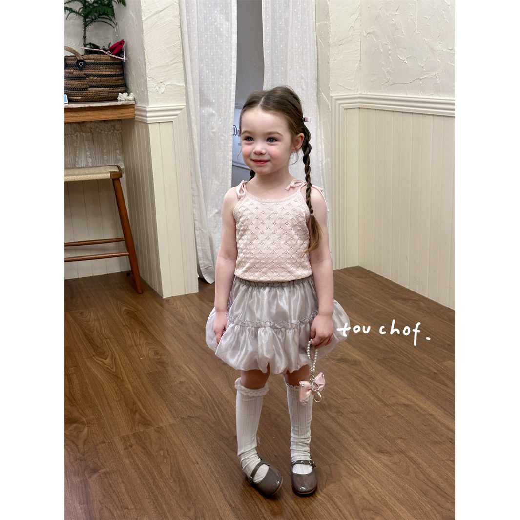 AC449~TF·25夏~系绳吊带背心539022