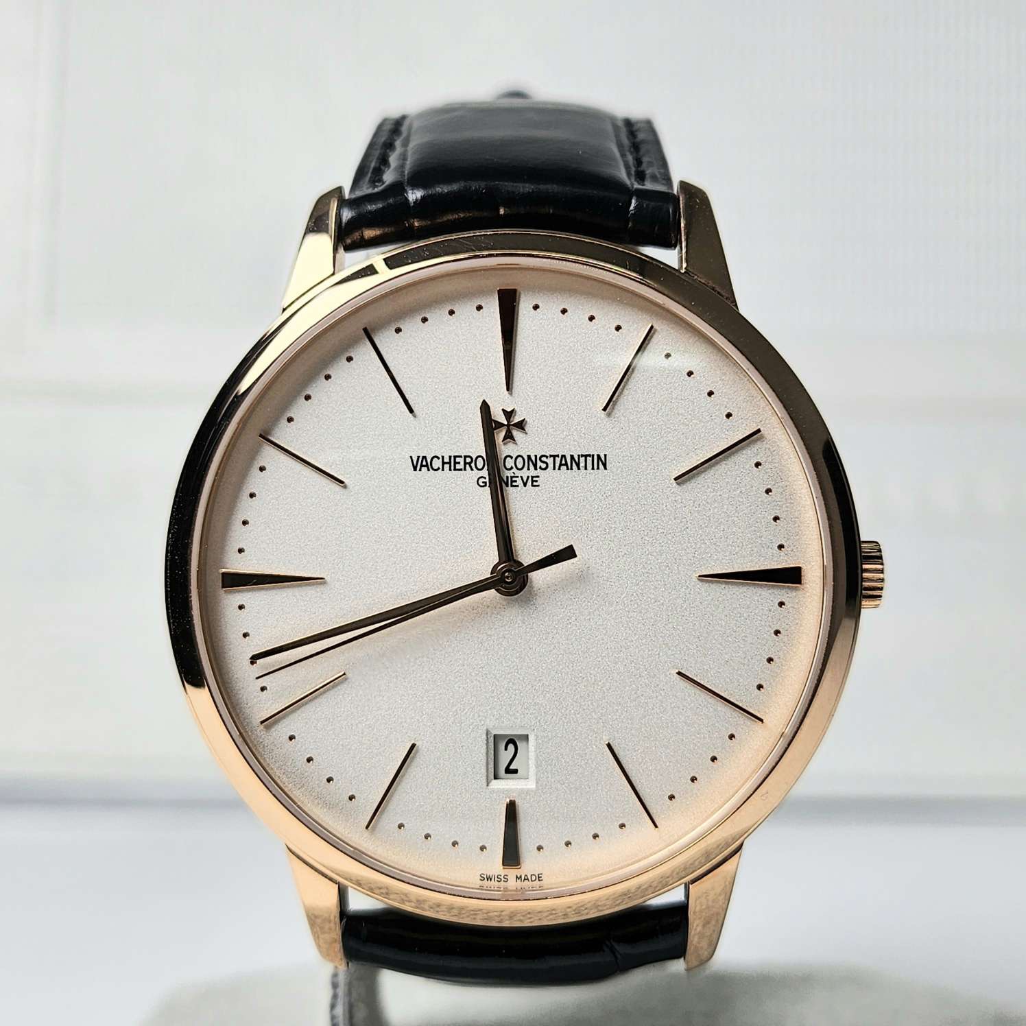 99新 Vacheron Constantin/江诗丹顿 传承85180/粉红金/40mm 